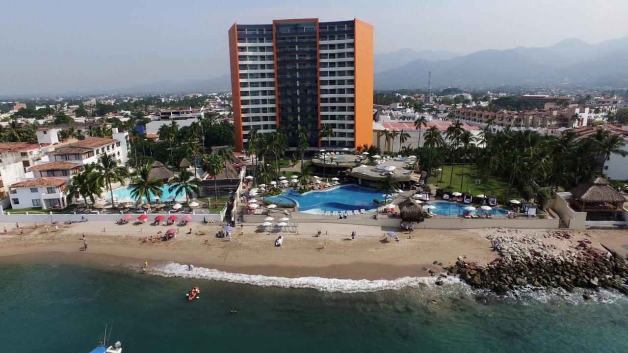 Sunset Plaza Beach Resort Puerto Vallarta All Inclusive Bagian luar foto